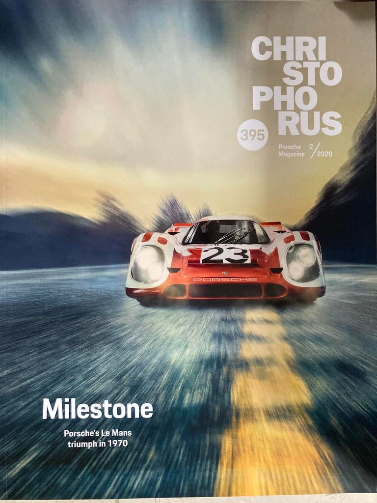Crhistophorus Porsche Magazine 395, Enlèvement ou Envoi, Porsche