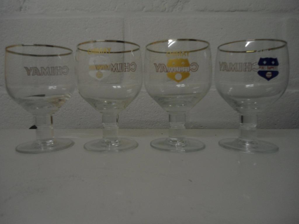 trappistenbier glazen, chimay glazen westmalle glazen, Enlèvement ou Envoi, Neuf, Autres marques