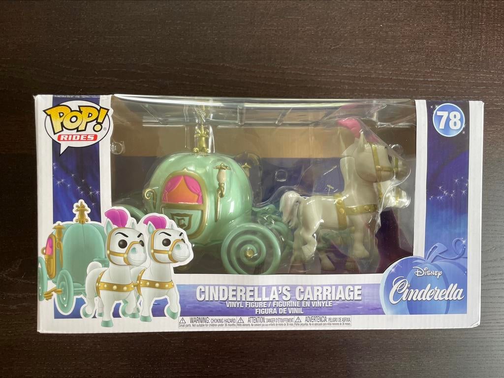 Funko Disney Cinderella’s Carriage 78, Verzamelen, Ophalen of Verzenden, Nieuw