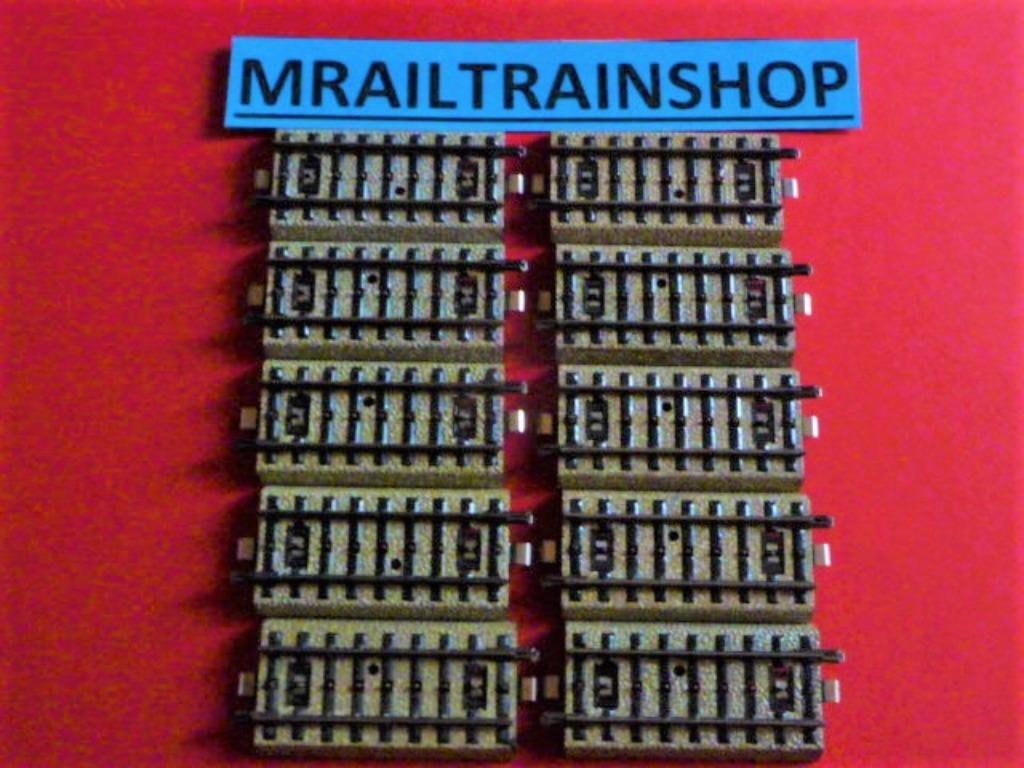 5129 MARKLIN HO - 10 x RAILS DROITS 7 CM, Analogique, Enlèvement ou Envoi, Courant alternatif, Rails