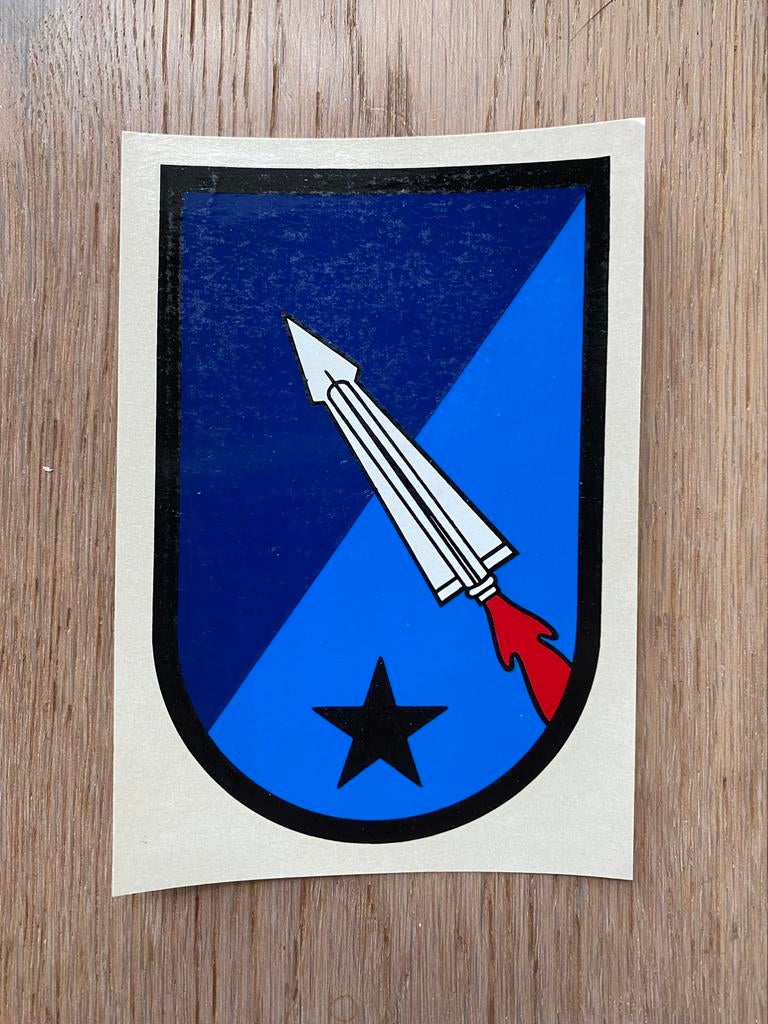 Decal / Autocollant - Force aérienne belge, Enlèvement ou Envoi, Neuf, Carte, Photo ou Gravure