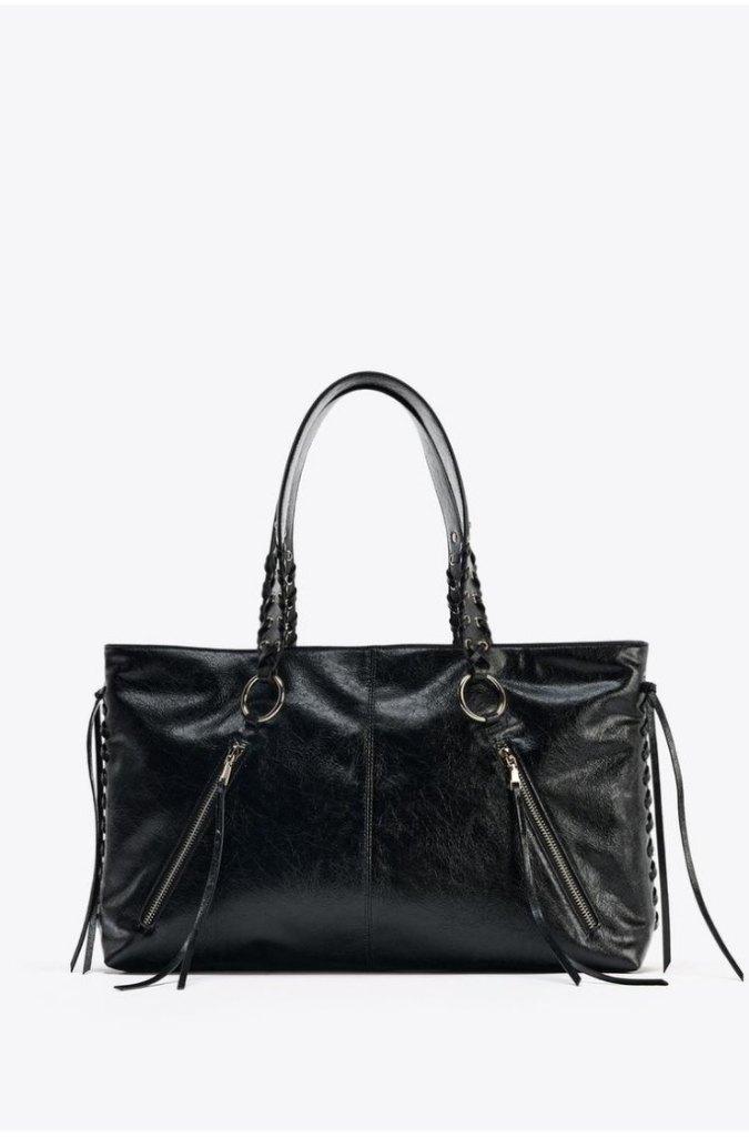 Handtas shopper zwart, Ophalen of Verzenden, Nieuw, Zwart, Shopper