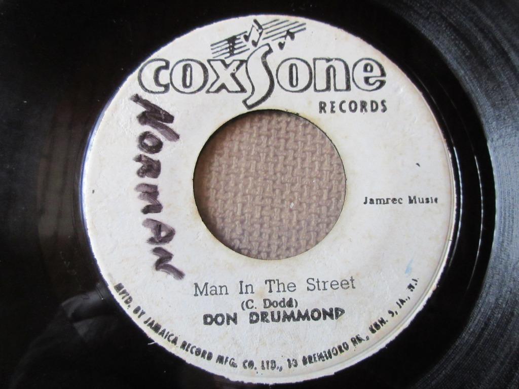 Coxsone ska Don Drummond - Man In The Street, Cd's en Dvd's, Vinyl Singles, Ophalen of Verzenden, Gebruikt, R&B en Soul