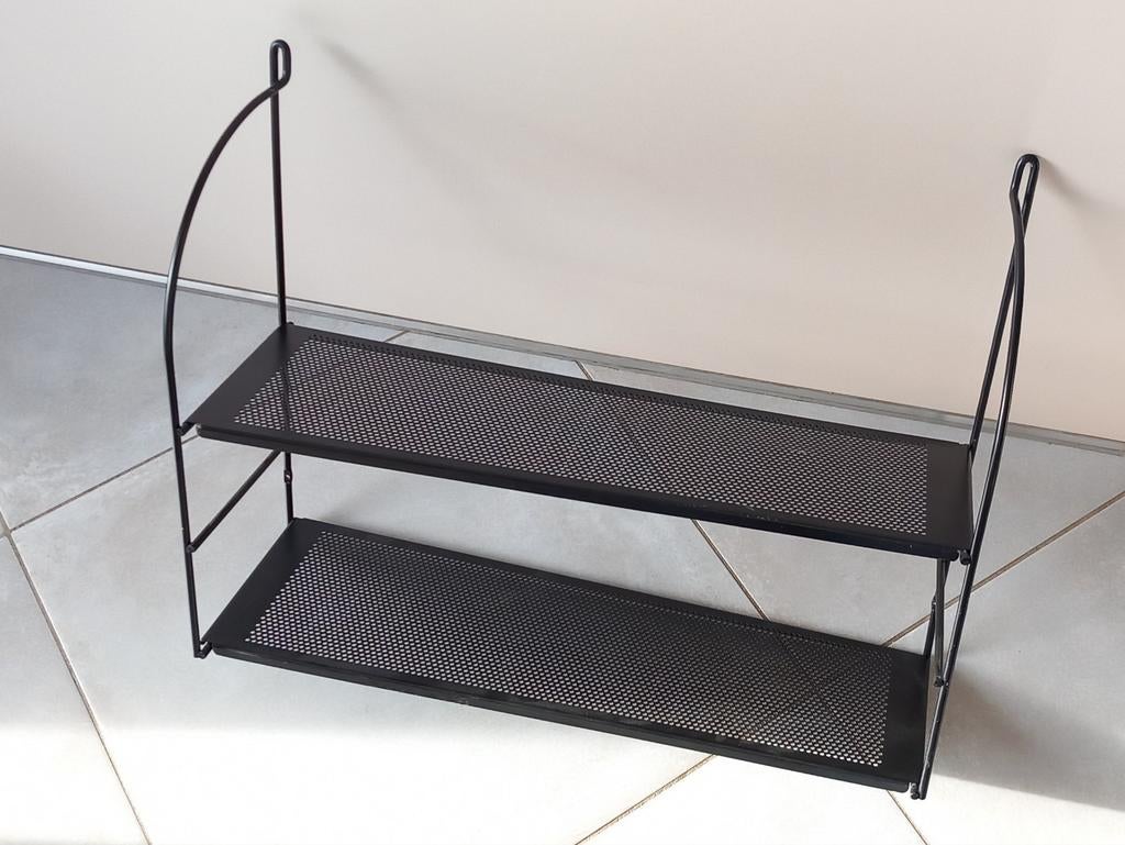 Étagère murale en métal vintage, Maison & Meubles, Accessoires pour la Maison | Étagères, Utilisé, Enlèvement ou Envoi