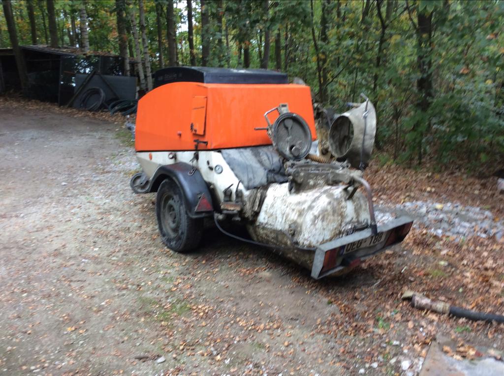 Chapemachine Brinkman tehuur 170Eur per dag ., Enlèvement ou Envoi, Utilisé