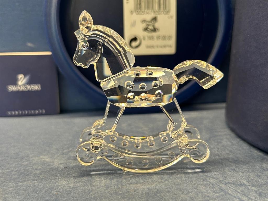 Swarovski Hobbelpaard, Ophalen of Verzenden, Nieuw, Figuurtje