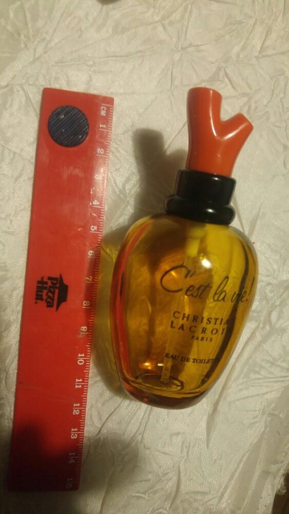 Vintage Flacon parfum toilette Christian lacroix ce la vie i, Enlèvement ou Envoi, Utilisé