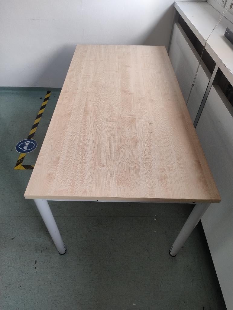 bureau, Enlèvement, Réglable en hauteur, Comme neuf, Brun
