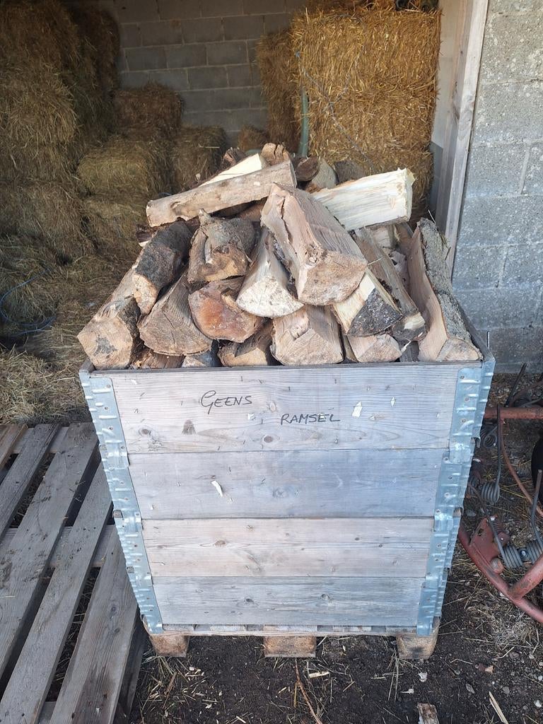 Droog brand hout te koop, Ophalen