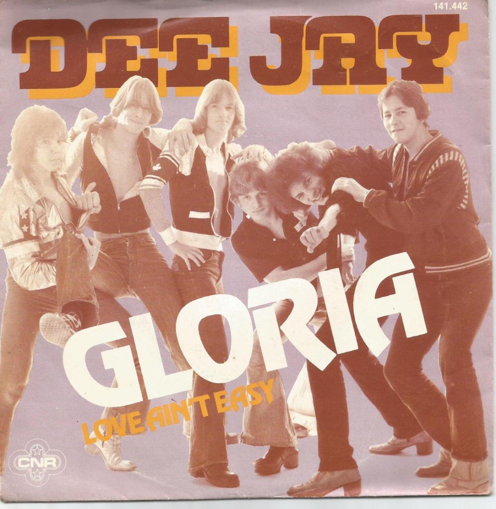 Deejay - Gloria - Love ain't easy - vinyl single, 7 inch, Single, Ophalen of Verzenden, Zo goed als nieuw