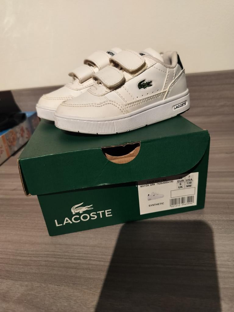 Lacoste sneaker maat 23 draag je maar één keer, Kinderen en Baby's, Babykleding | Schoentjes en Sokjes, Ophalen of Verzenden, Zo goed als nieuw