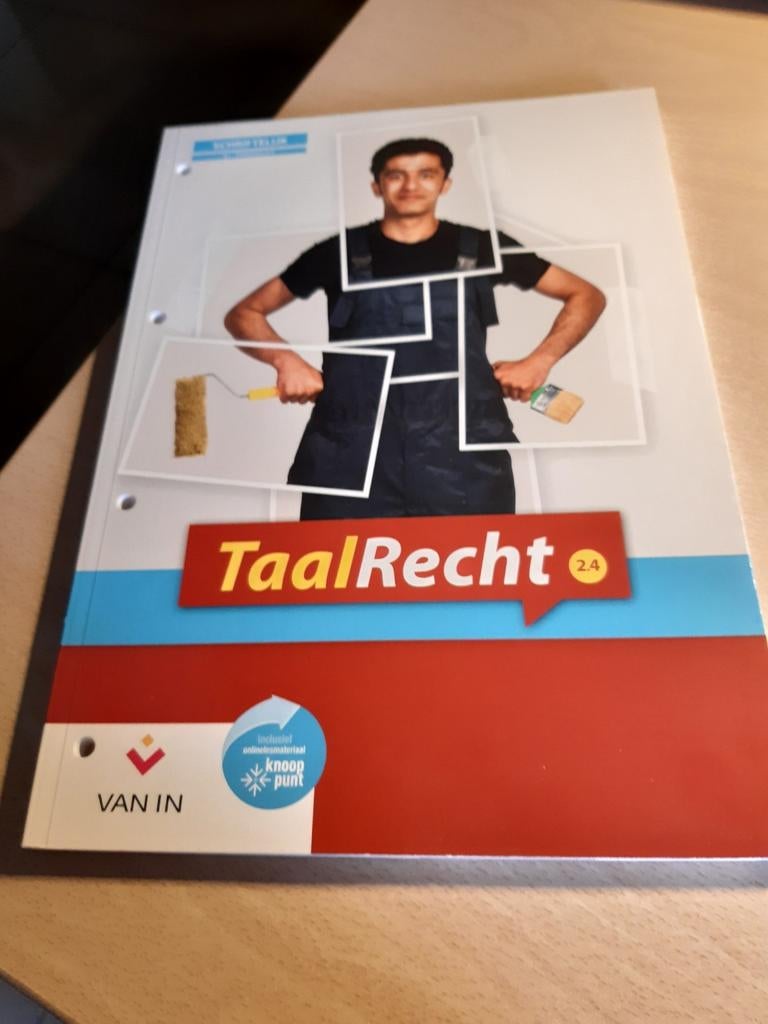 Taalrecht 2.4 leerwerkschrift schriftelijk, Ophalen of Verzenden, Nieuw, Nederlands