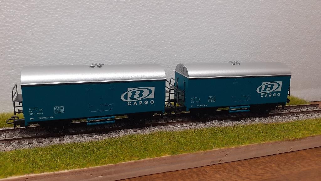 Camion frigorifique Marklin 4415-812 B Cargo (NMBS) 1 pièce, Hobby & Loisirs créatifs, Trains miniatures | HO, Analogique, Enlèvement ou Envoi