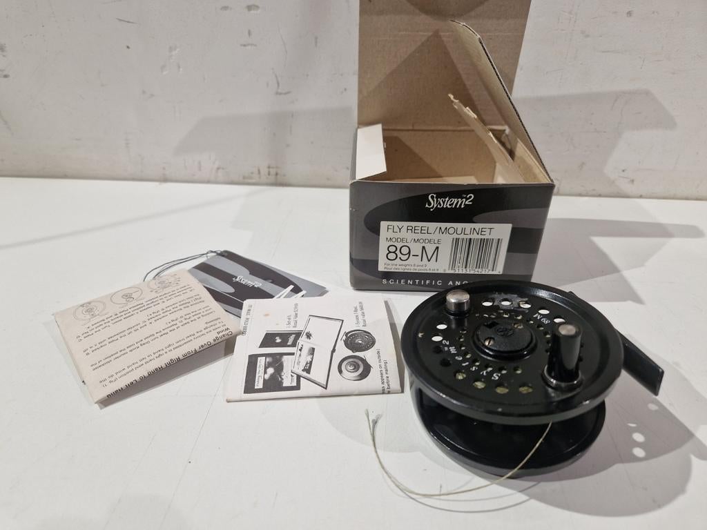 System two 89-M reel met backing in doos, Ophalen of Verzenden, Gebruikt