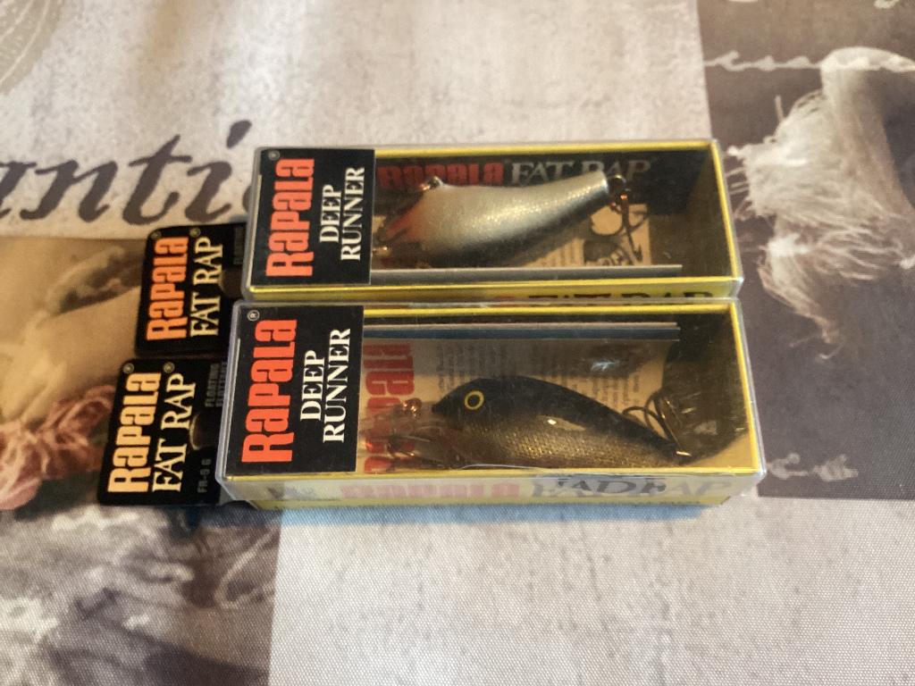 Vintage rapala fat rap 5, Watersport en Boten, Hengelsport | Roofvissen, Ophalen of Verzenden, Nieuw