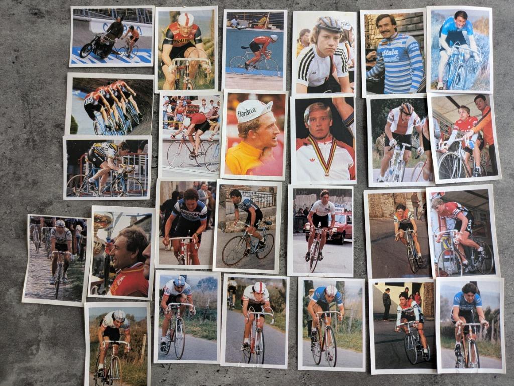 ÉD. CICLISMO 30X AUTOCOLLANTS BERGMANN ANNO 1983, Envoi