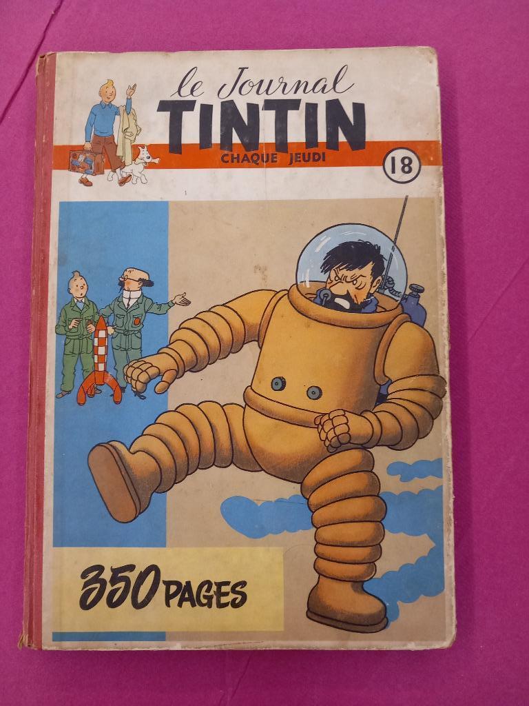 Le Journal Tintin n 18, Livres, BD, Une BD, Envoi, Utilisé, Herge