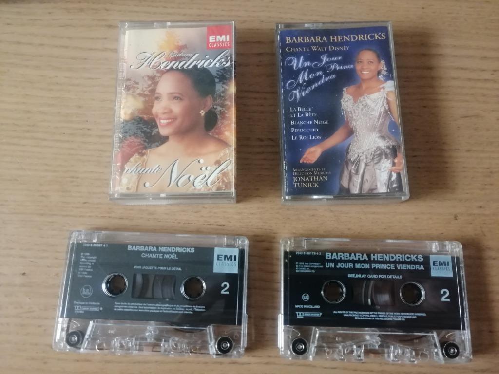 cassette k7 audio tape Barbara HENDRICKS, Ophalen of Verzenden, Zo goed als nieuw