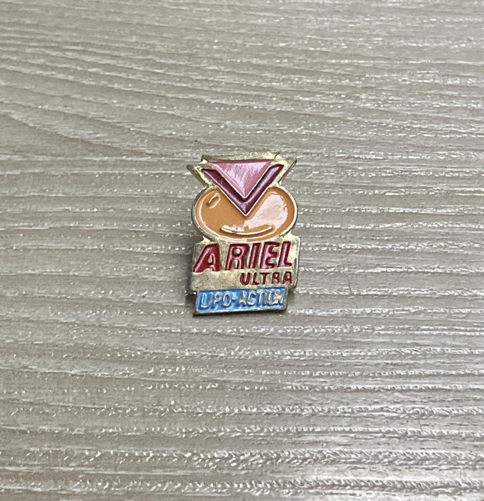 PIN - ARIEL ULTRA - WASMIDDEL - LESSIVE, Verzenden, Gebruikt, Merk, Speldje of Pin