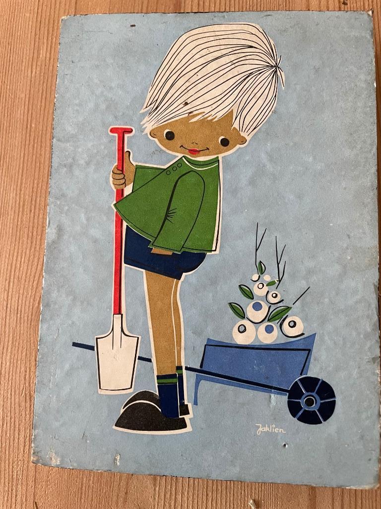 Vintage kadertje Jaklien, Ophalen of Verzenden, Overige typen