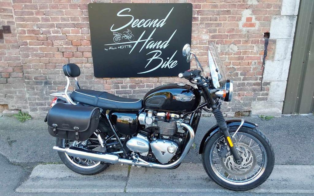 TRIUMPH BONNEVILLE T 120 BEL ETAT, GARANTIE 1 AN, 7850 EUR, Permis Moto A, Entreprise, Plus de 35 kW, 2 cylindres