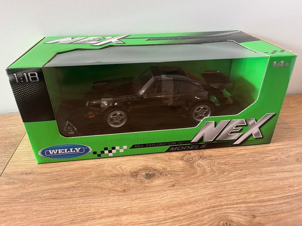 1:18 welly porsche 964 911 turbo nex bad boys film, Hobby en Vrije tijd, Modelauto's | 1:18, Ophalen of Verzenden, Nieuw, Auto