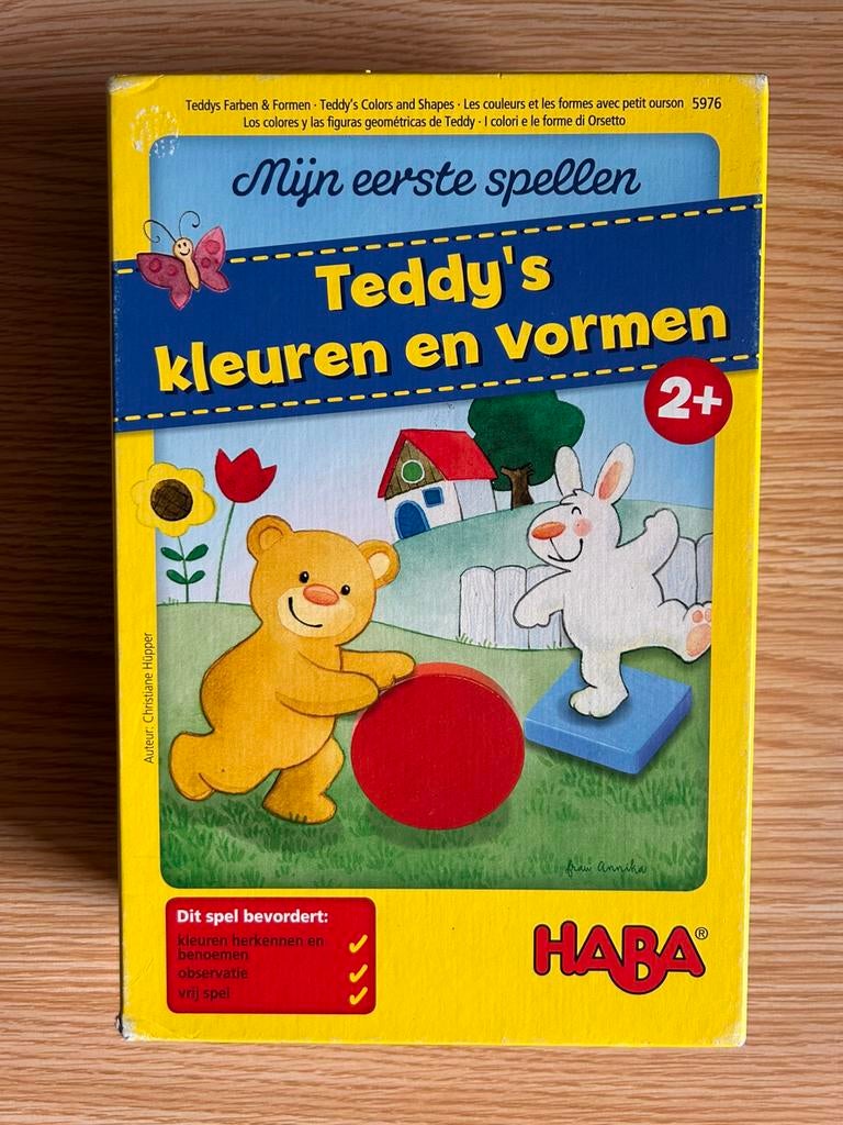 Haba teddy’s kleuren en vormen, Ophalen of Verzenden, Gebruikt