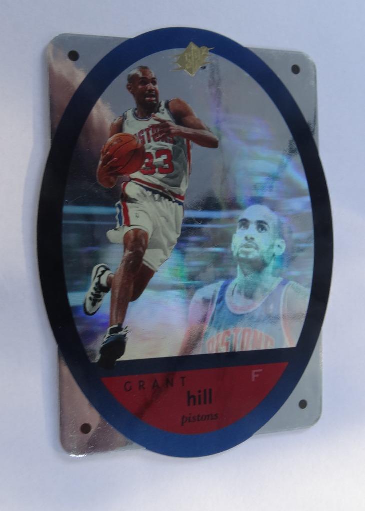 Grant Hill holographique SPx 1995-96 SP #15, Envoi, Comme neuf, Autres types