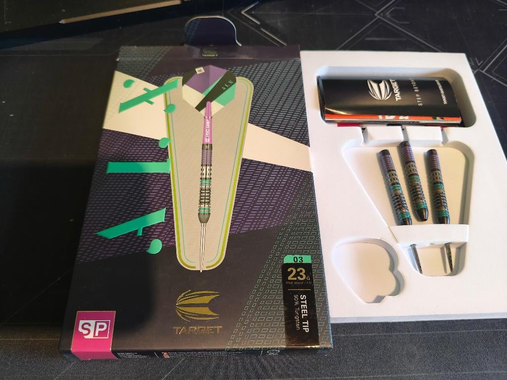Darts - Target Swiss Point 03, Ophalen of Verzenden, Zo goed als nieuw, Pijlen