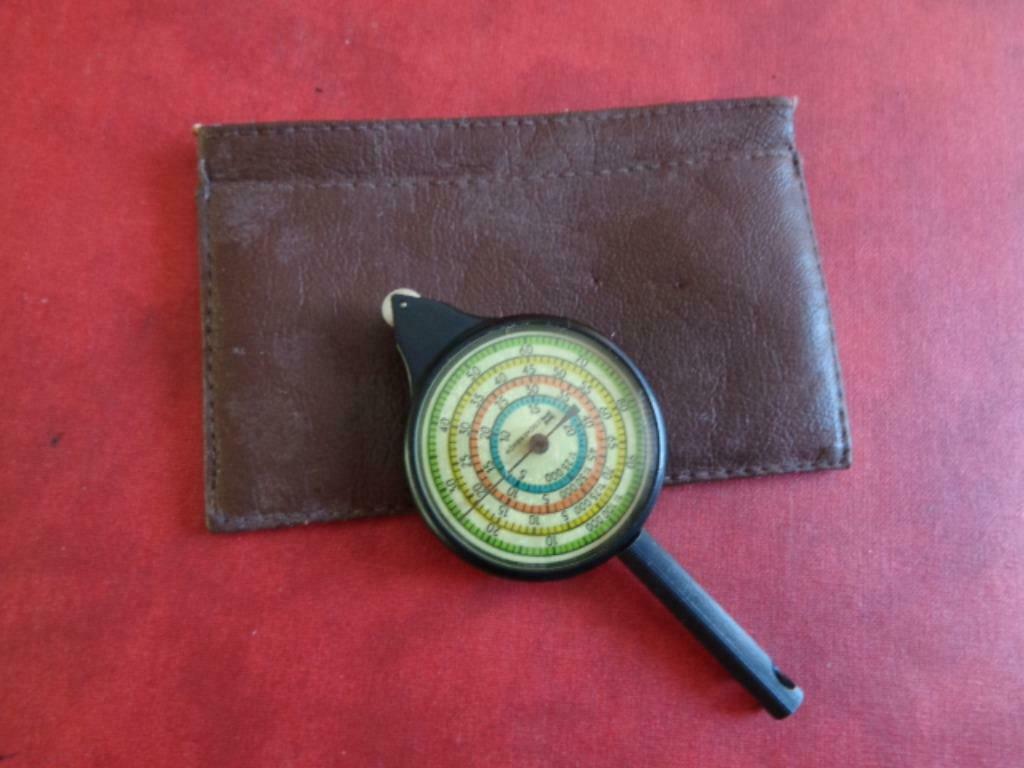 Mesureur mécanique de carte routière. Vintage., Enlèvement ou Envoi, Utilisé