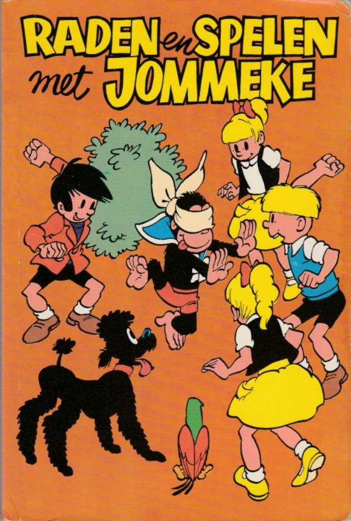 Boek raden en spelen met Jommeke, Gelezen, Non-fictie, Ophalen of Verzenden, Karel Bertram