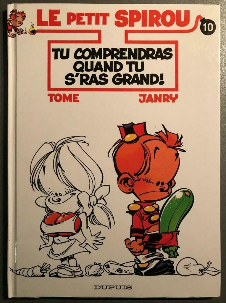 B.D. Le petit Spirou N°10 : Tu comprendras quand ... 2001, Eén stripboek, Ophalen of Verzenden, Gelezen, Tome et Janry