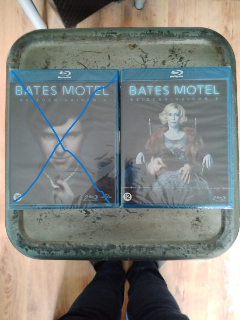 Bates motel seizoen 5 (seizoen 4 is verkocht), Cd's en Dvd's, Blu-ray, Nieuw in verpakking, Horror, Verzenden