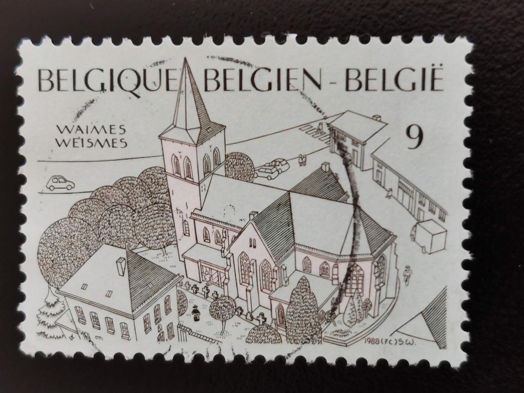 Belgique 1988 - Waimes, Enlèvement ou Envoi, Affranchi
