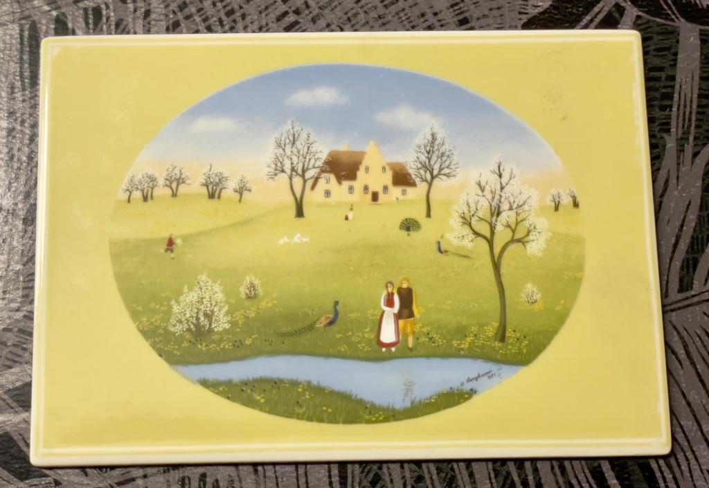 Villeroy et Boch naïf Langhammer carte postale printemps, Enlèvement ou Envoi