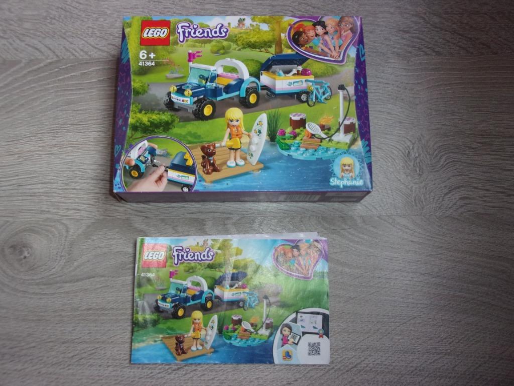 LEGO FRIENDS. Buggy met aanhangwagen, Kinderen en Baby's, Speelgoed | Duplo en Lego, Ophalen of Verzenden, Zo goed als nieuw, Complete set