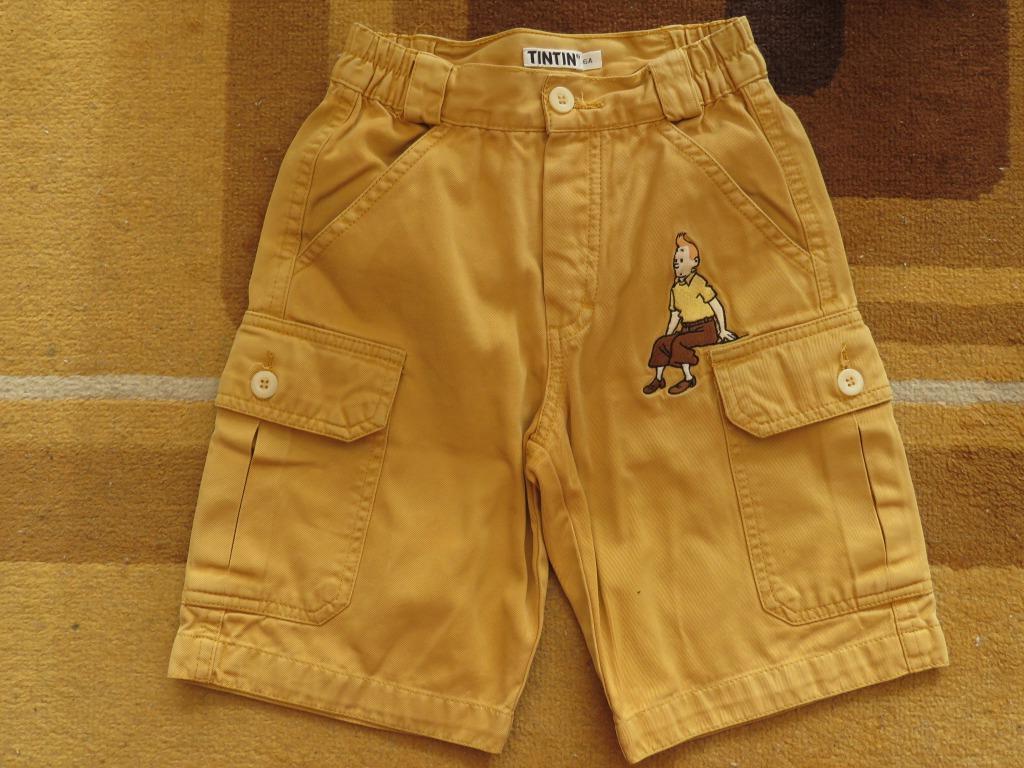 short pour enfant Tintin de les cigares du pharaon Taille 6A, Enlèvement ou Envoi, Neuf, Garçon