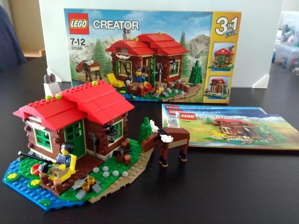 Lego Creator 31048 Lakeside Lodge, Ophalen of Verzenden, Zo goed als nieuw, Complete set, Lego