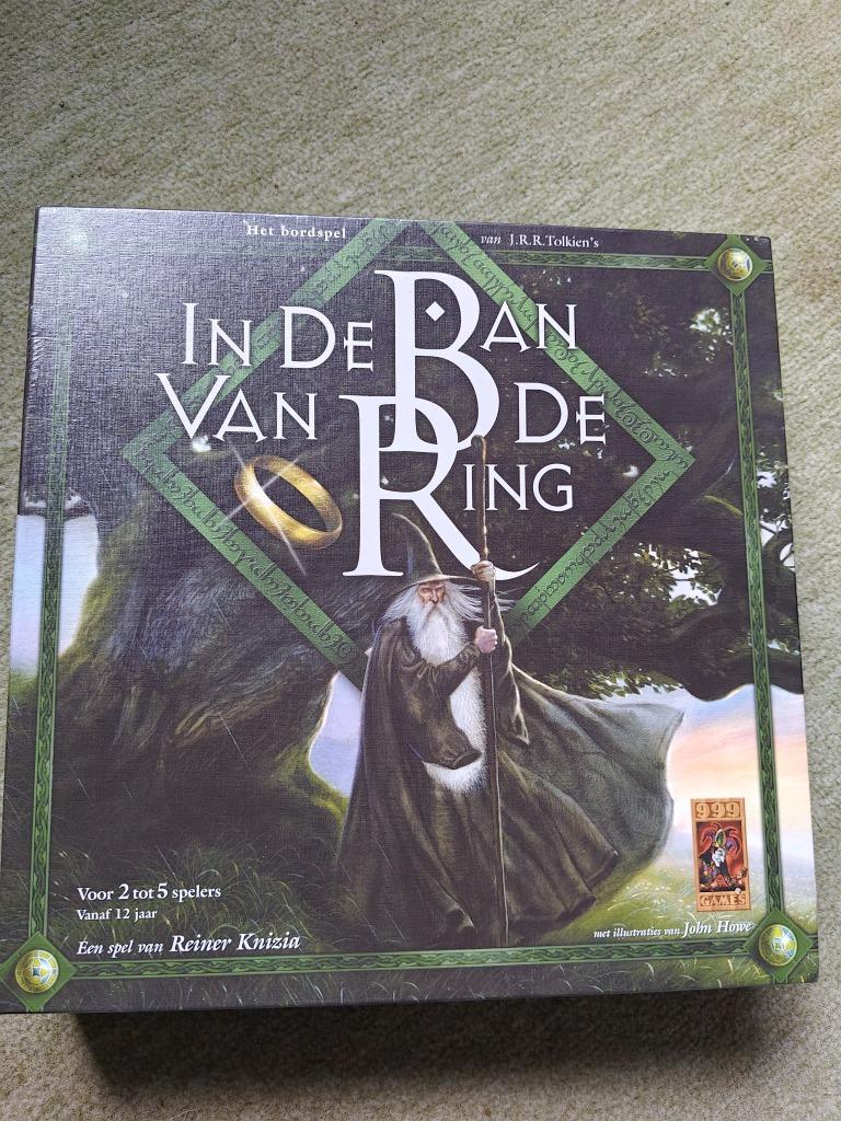 999 games gezelschapsspel bordspel In de ban van de ring, Hobby en Vrije tijd, Ophalen of Verzenden, Zo goed als nieuw, 999 Games