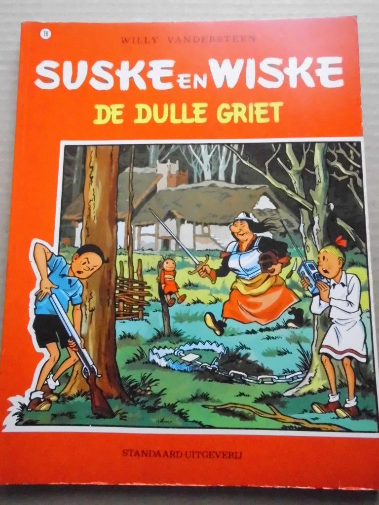 Suske en Wiske - De Dulle Griet, Gelezen, Willy Vandersteen, Eén stripboek, Ophalen of Verzenden