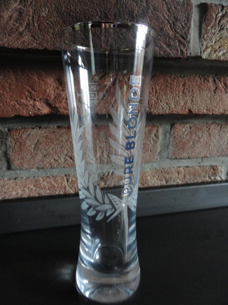 Verre à bière PURE BLONDE 25 cl, Enlèvement ou Envoi, Neuf, Verre ou Verres, Autres marques