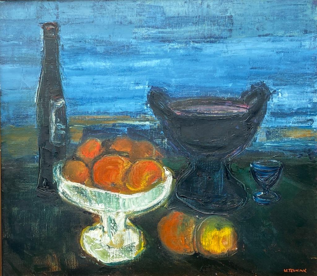 Schilderij Walter Teunink, Antiquités & Art, Art | Peinture | Moderne, Enlèvement