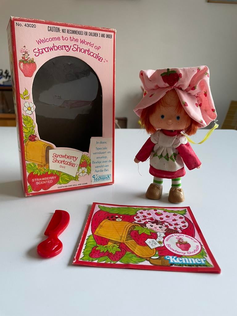 Shortcake aux fraises vintage, Enlèvement ou Envoi, Comme neuf