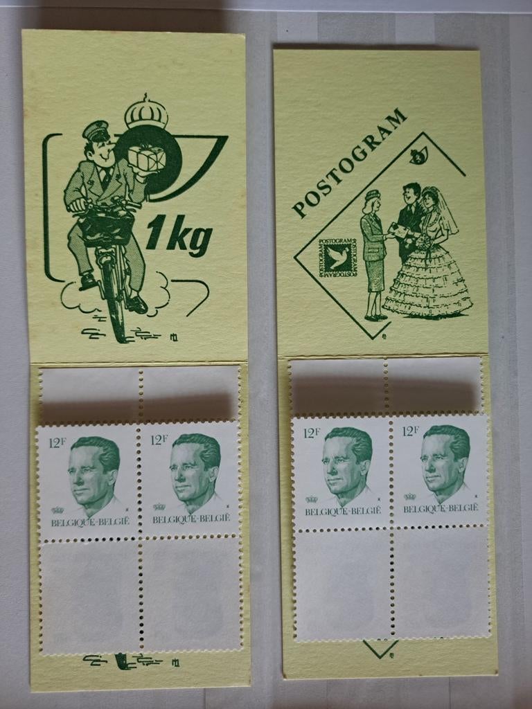 België OBP boekjes 16-17 ** 1984, Ophalen of Verzenden, Postfris, Postfris