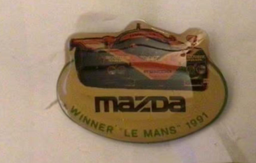 Mazda pin winner Le Mans 1991, Verzamelen, Merken en Reclamevoorwerpen, Ophalen of Verzenden