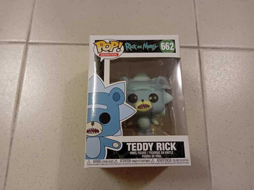 Teddy Rick 662 (Rick and Morty) figuur figure, Verzamelen, Ophalen, Nieuw