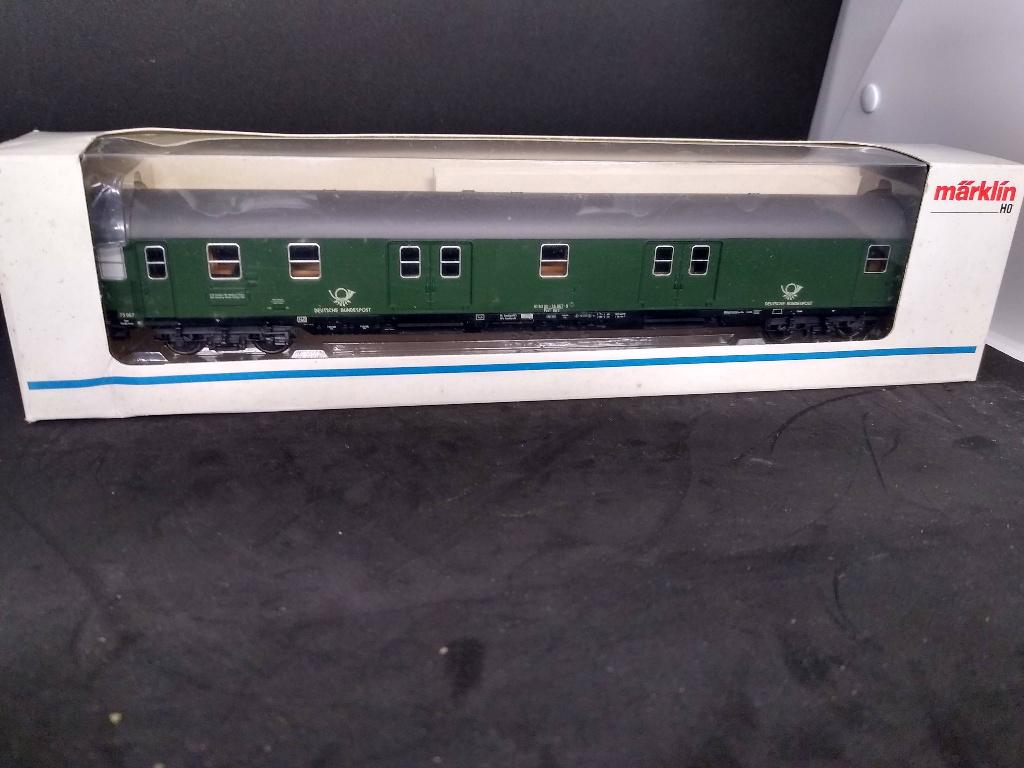 Marklin 4157 postwagen DB, nieuw, Hobby en Vrije tijd, Wisselstroom, Ophalen of Verzenden, Märklin, Nieuw