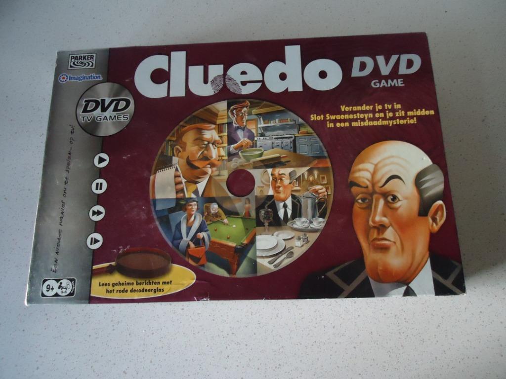 "Cluedo" DVD Game van Parker in prima Staat !, Trois ou quatre joueurs, Enlèvement ou Envoi, Comme neuf, Parker