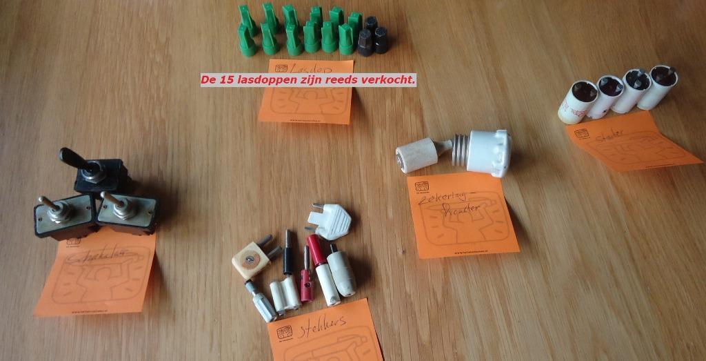 Te koop diverse gebruikte elektrotechnische materialen., Ophalen of Verzenden, Gebruikt, Overige typen