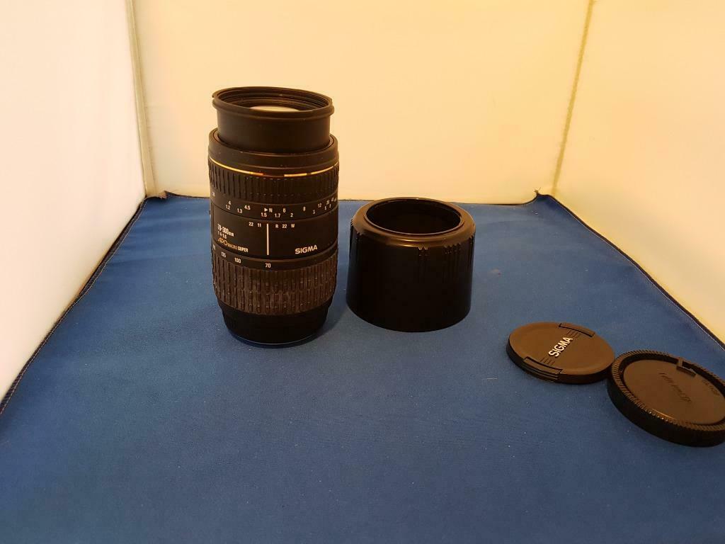 Sigma 70-300mm 1.5-5-6 apo macro super, Ophalen of Verzenden